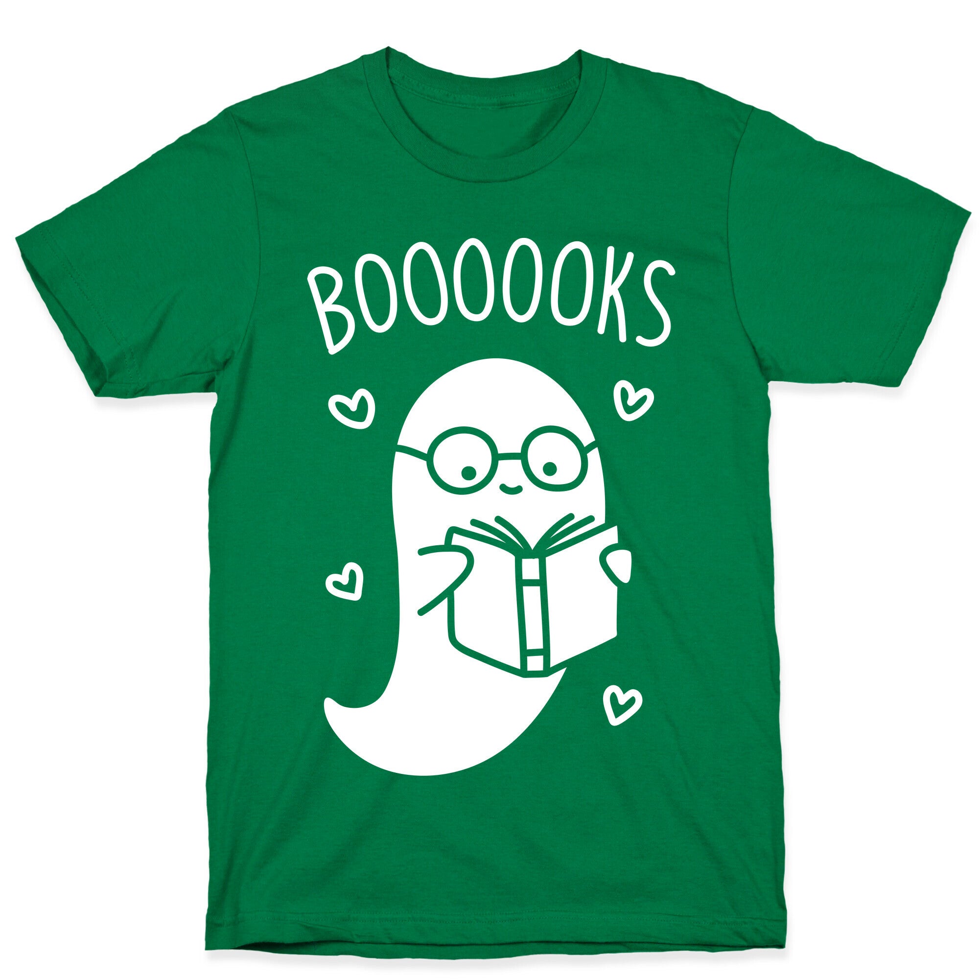Boooooks (White) T-Shirt