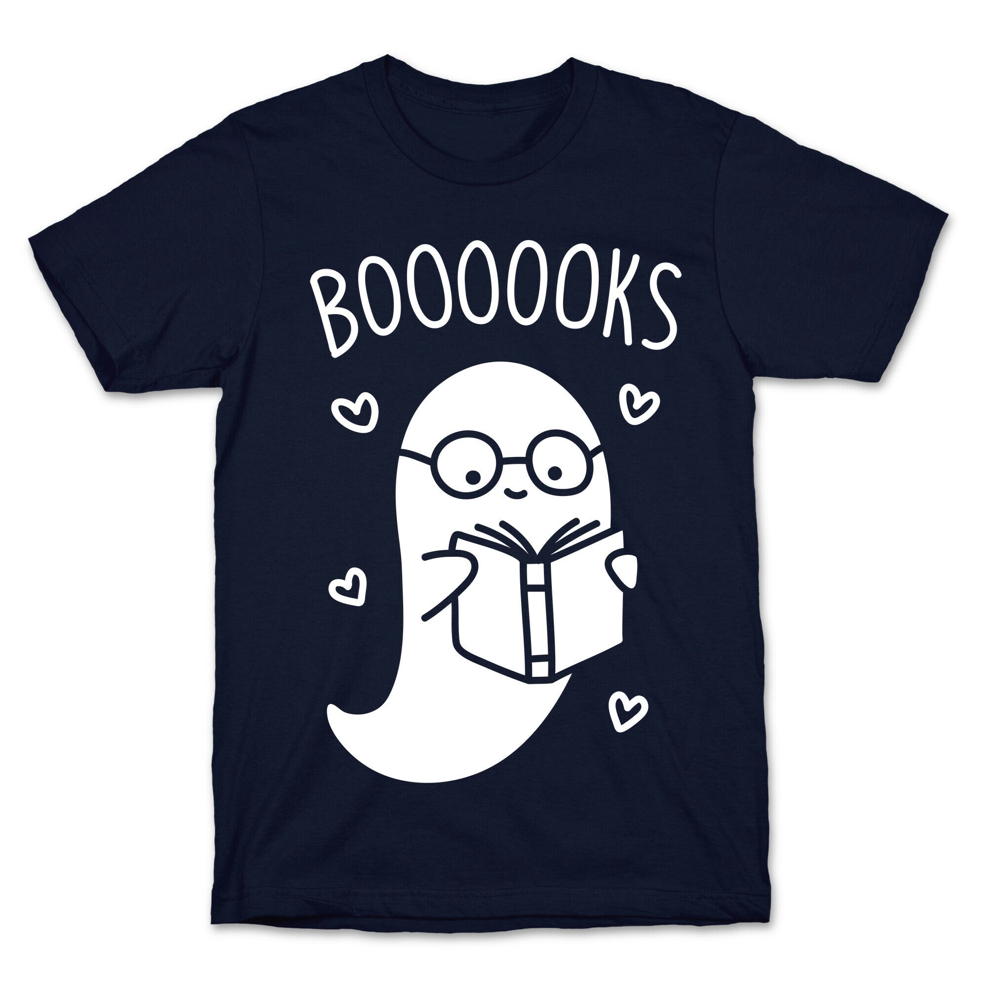 Boooooks (White) T-Shirt