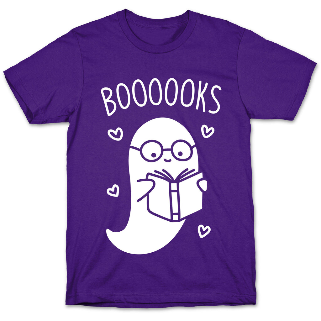Boooooks (White) T-Shirt