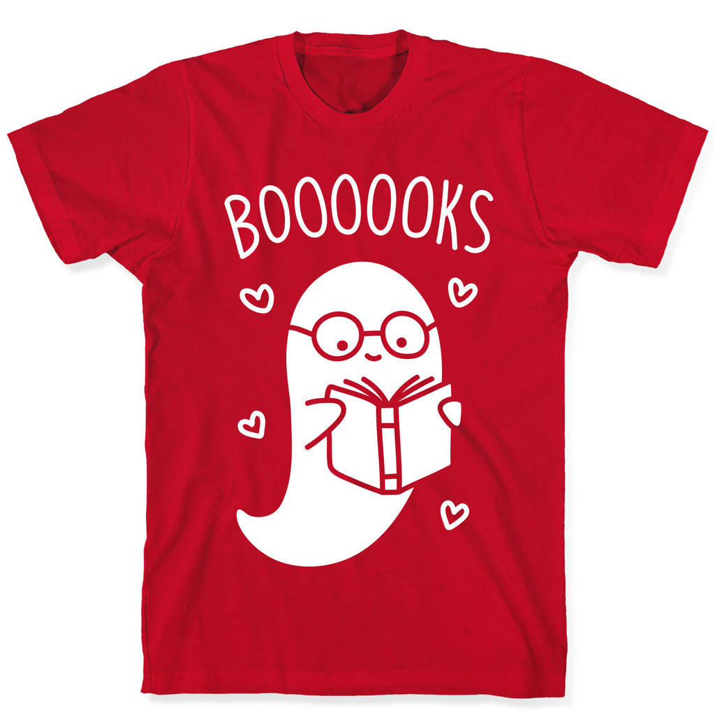 Boooooks (White) T-Shirt