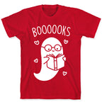 Boooooks (White) T-Shirt