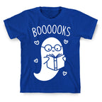 Boooooks (White) T-Shirt