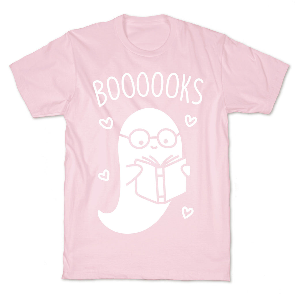 Boooooks (White) T-Shirt