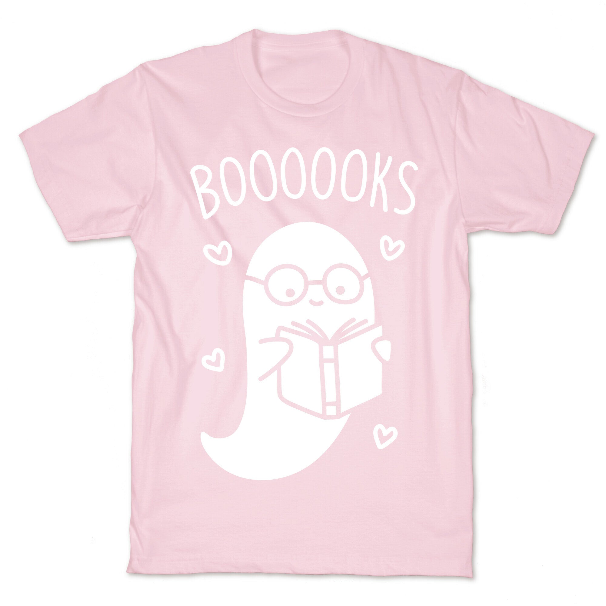 Boooooks (White) T-Shirt