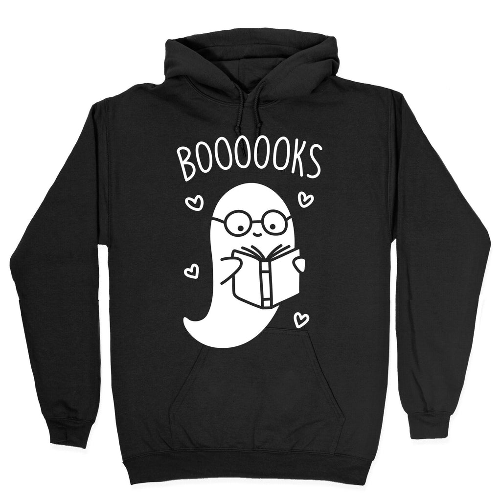 Boooooks (White) Hoodie