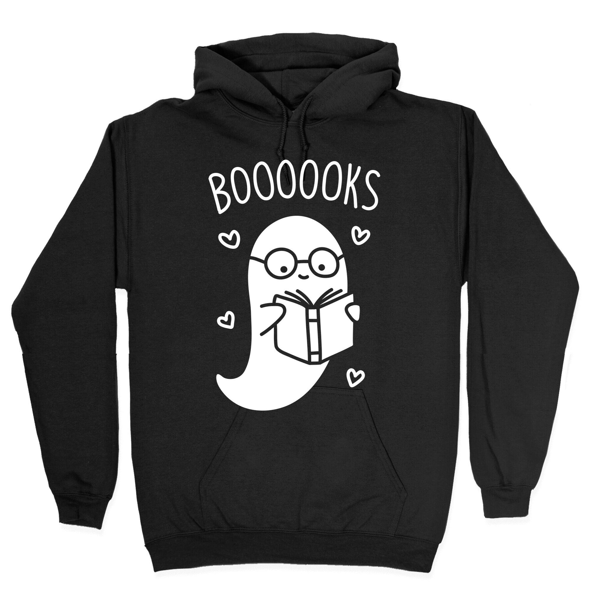 Boooooks (White) Hoodie