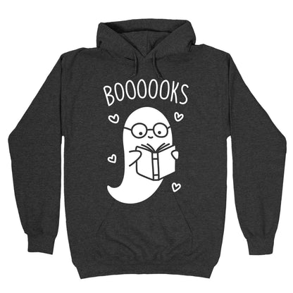 Boooooks (White) Hoodie