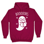 Boooooks (White) Hoodie