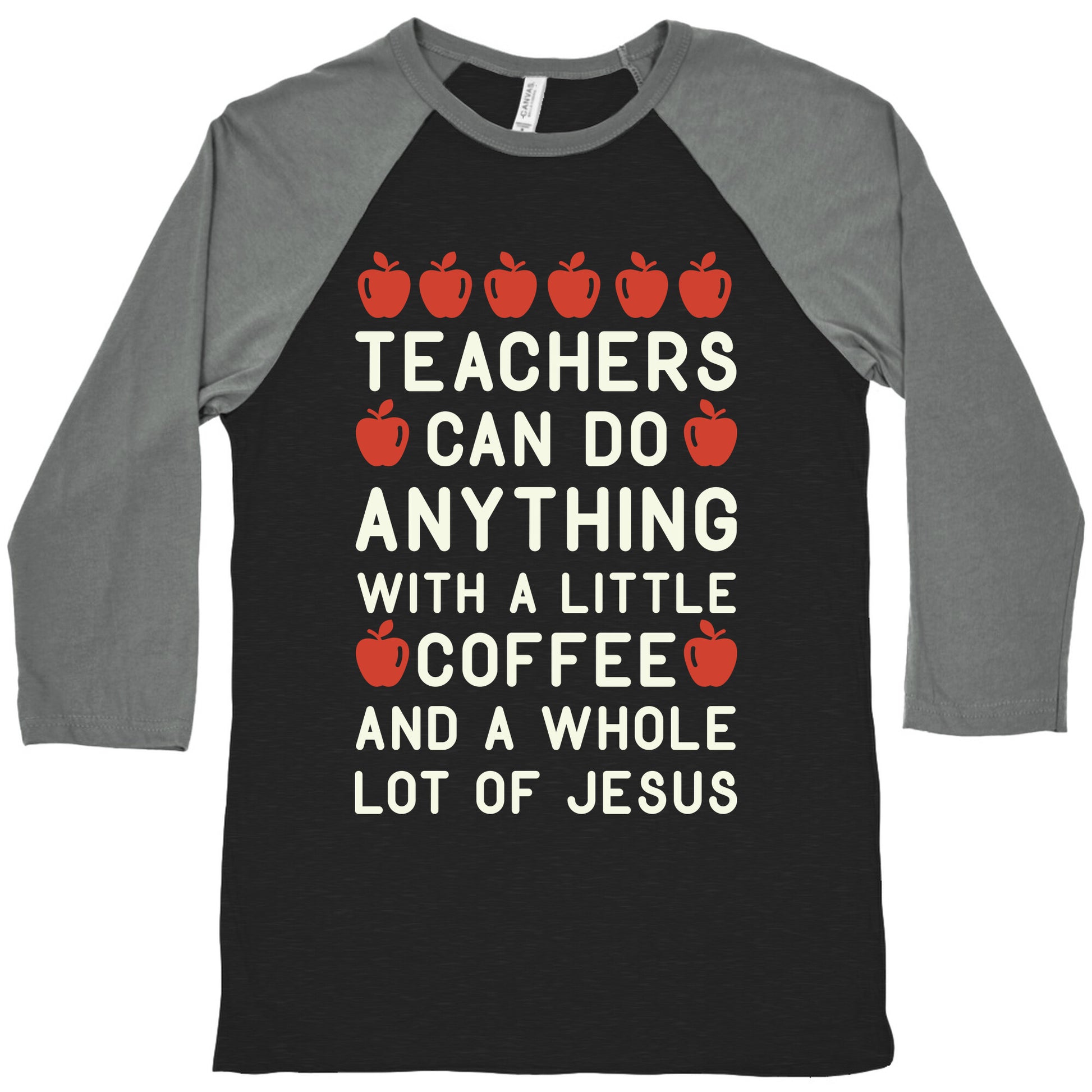 Teachers Can Do Anything Baseball Tee