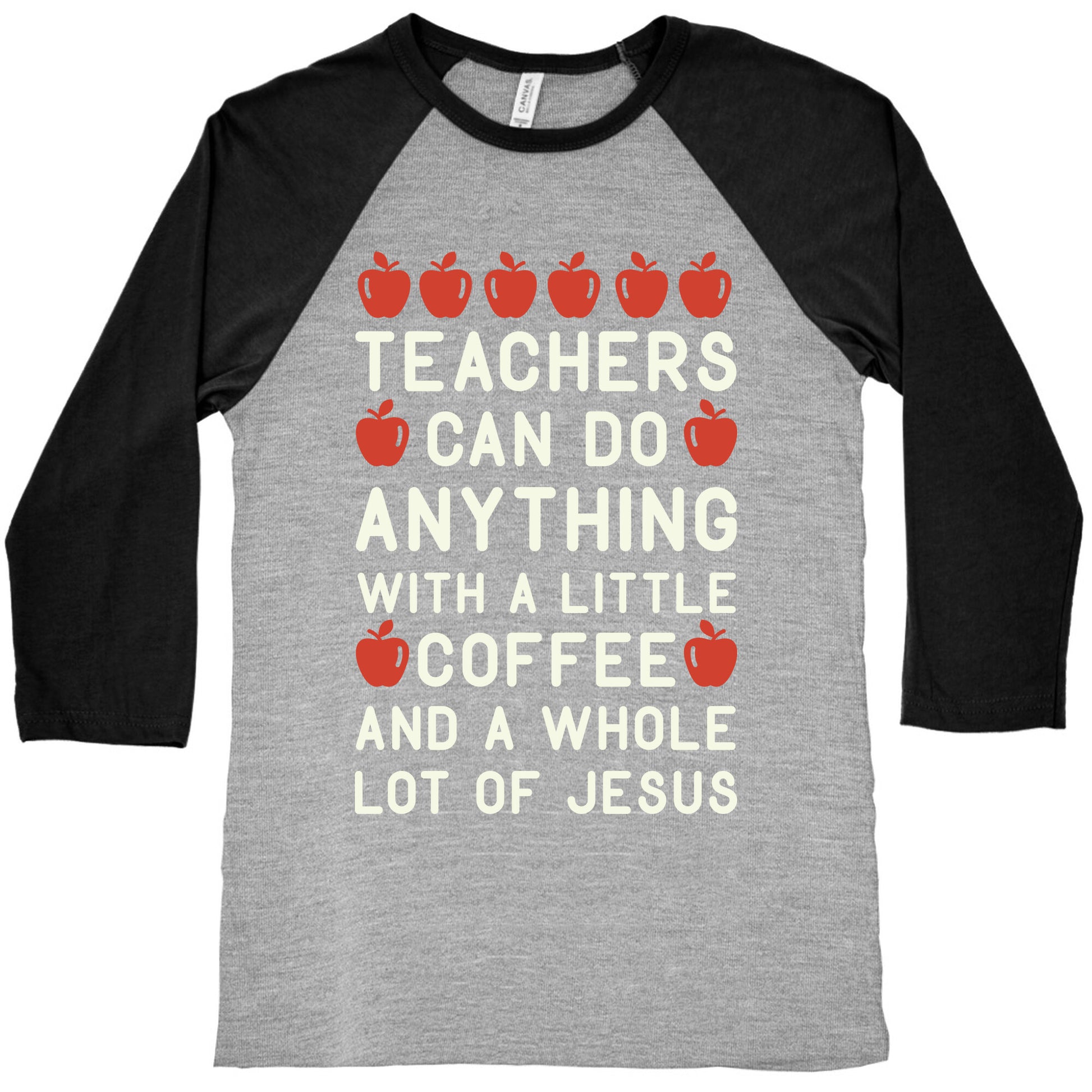 Teachers Can Do Anything Baseball Tee