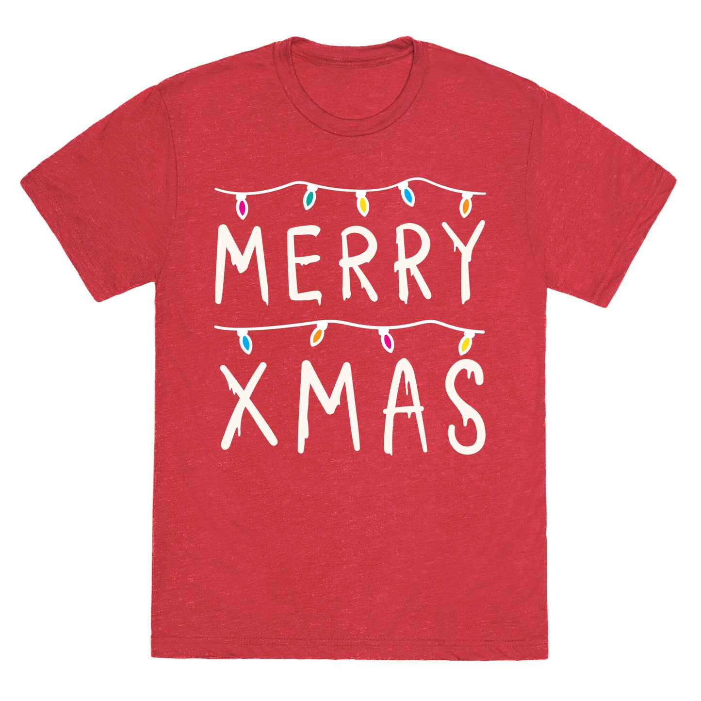 Merry Xmas Things (White) Unisex Triblend Tee