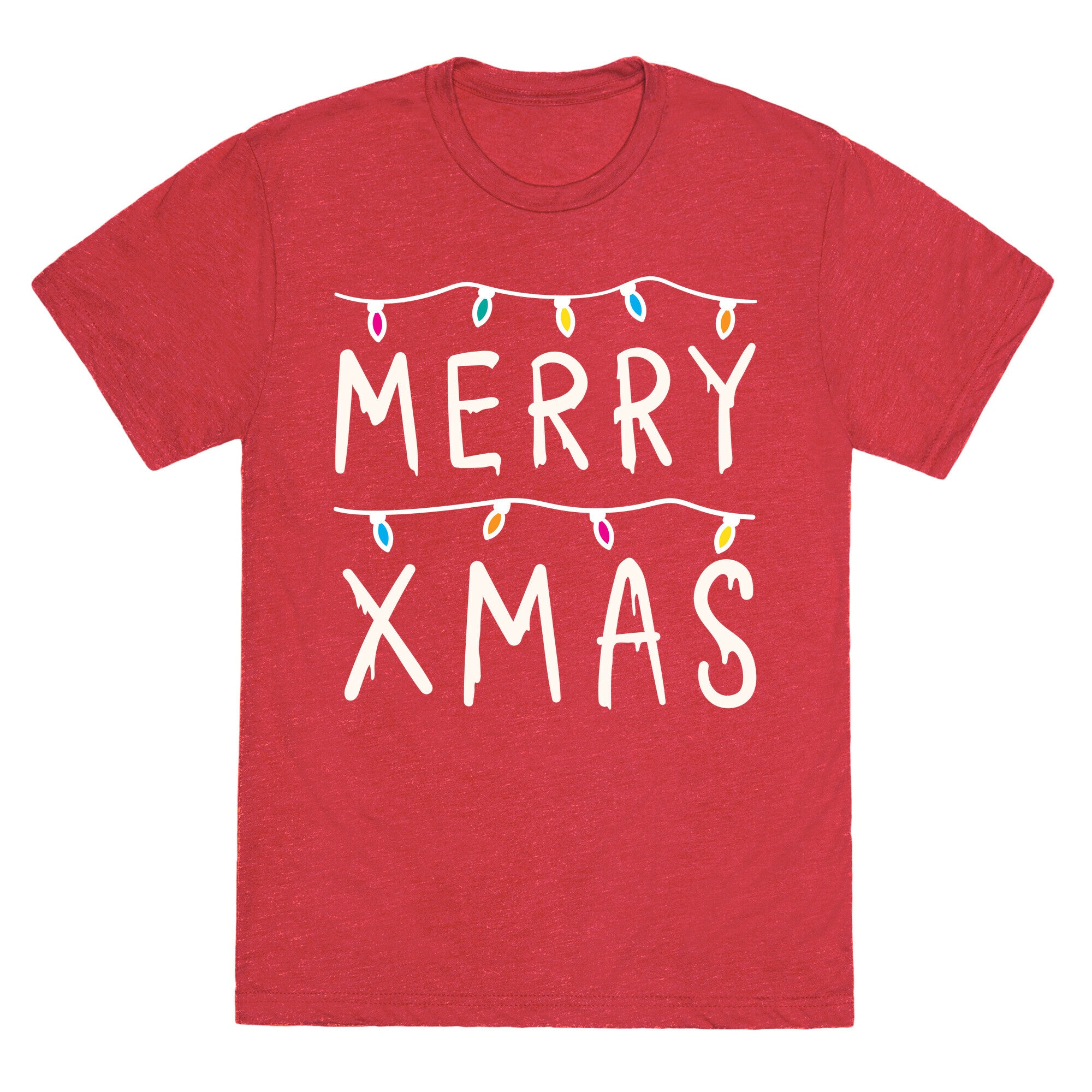 Merry Xmas Things (White) Unisex Triblend Tee