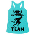 Anime Running Team  Racerback Tank