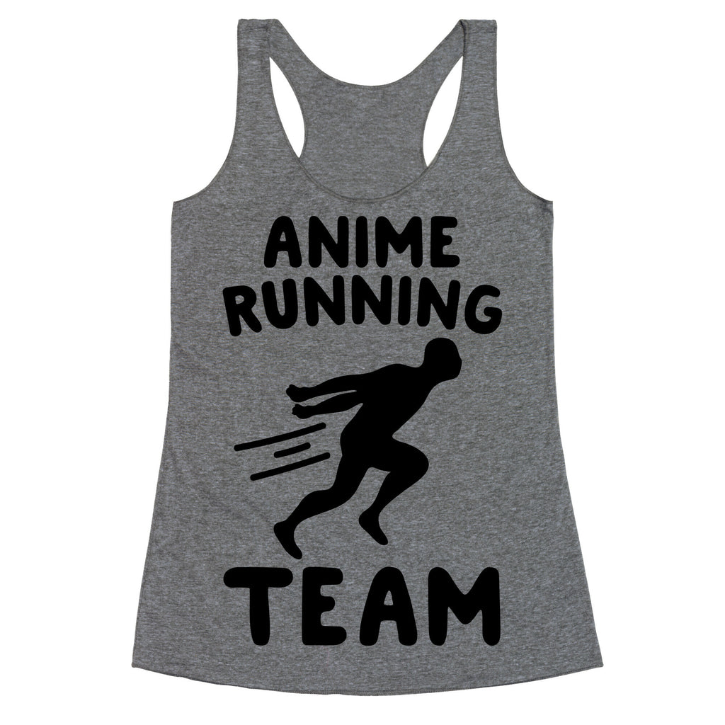 Anime Running Team  Racerback Tank