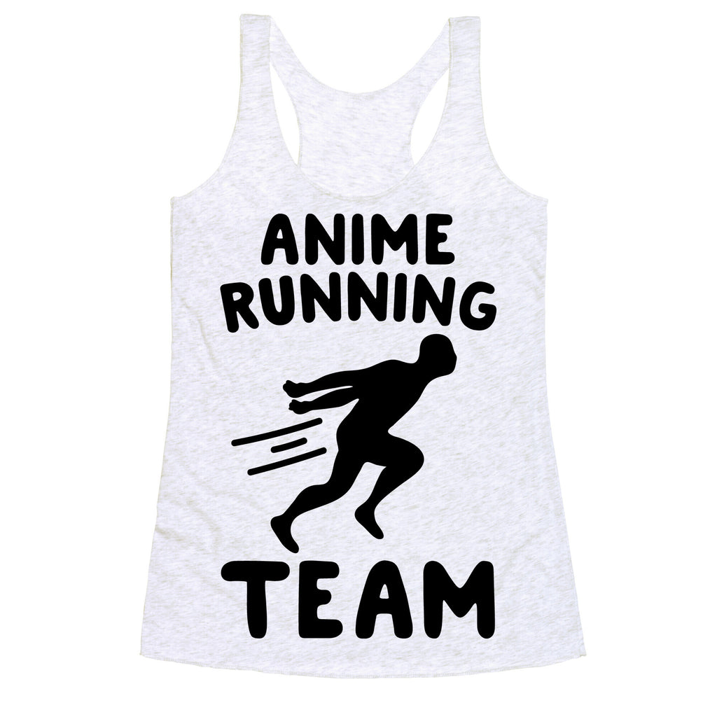 Anime Running Team  Racerback Tank