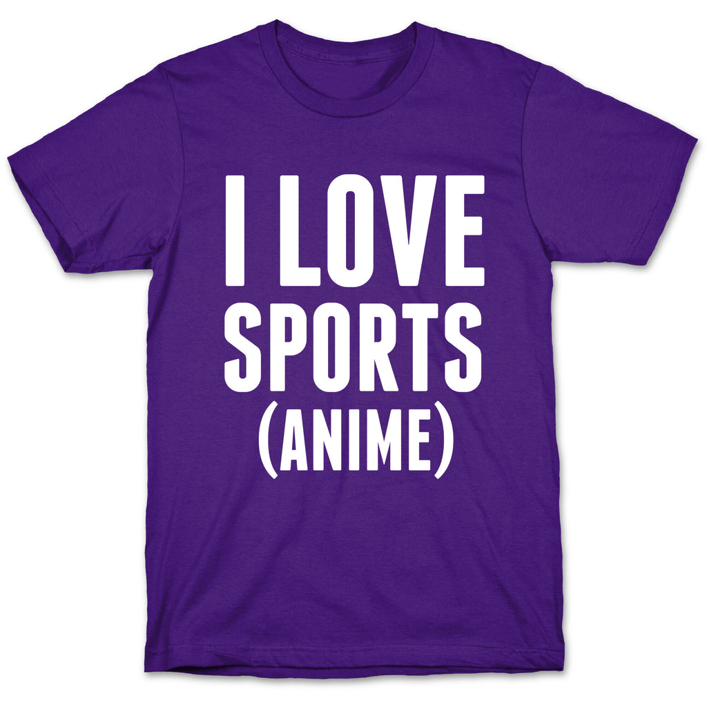 I Love Sports (Anime) T-Shirt
