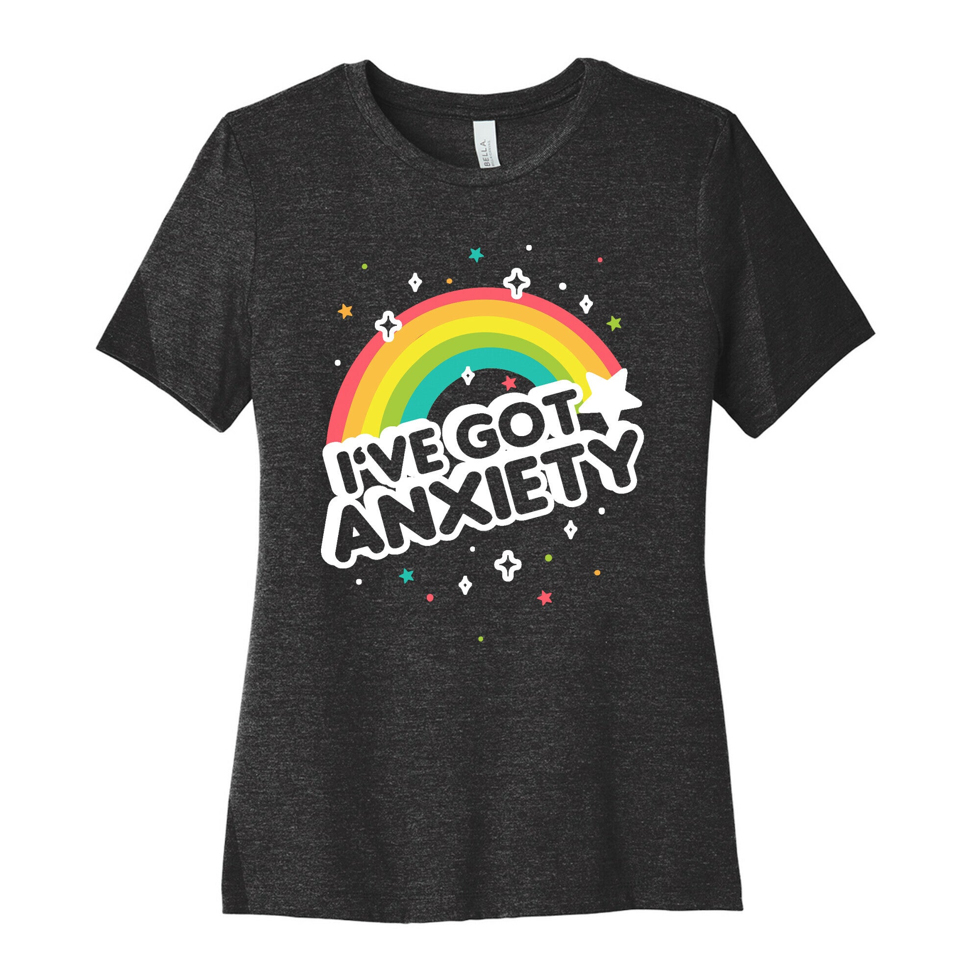 I've Got Anxiety Rainbow Women's Cotton Tee