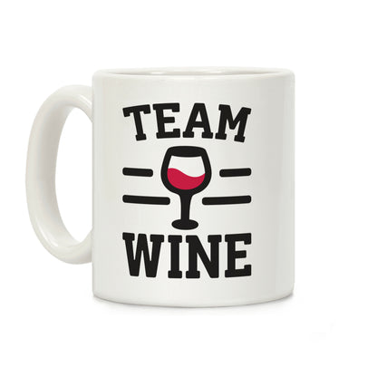 Team Wine Coffee Mug
