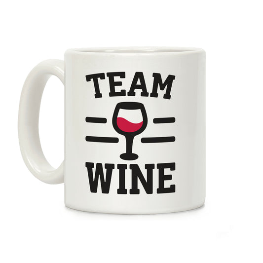 Team Wine Coffee Mug