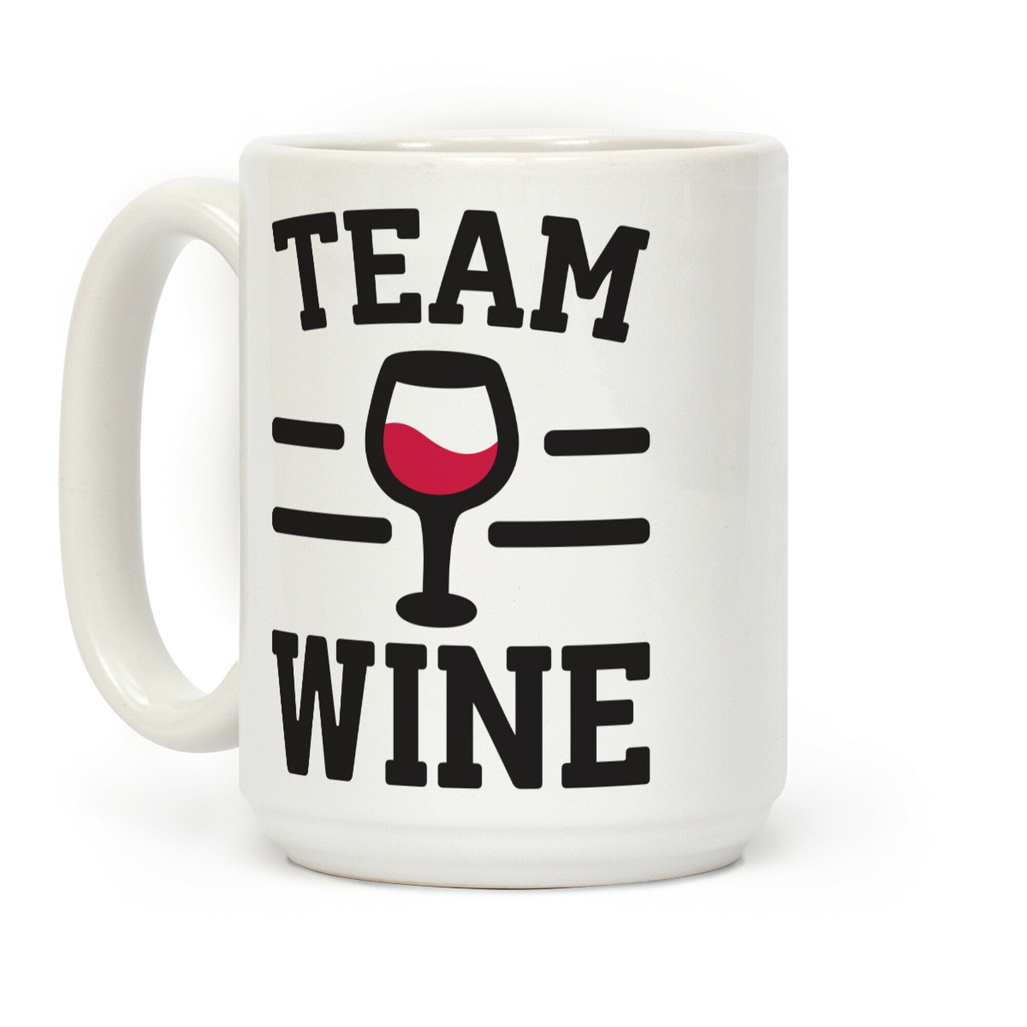 Team Wine Coffee Mug