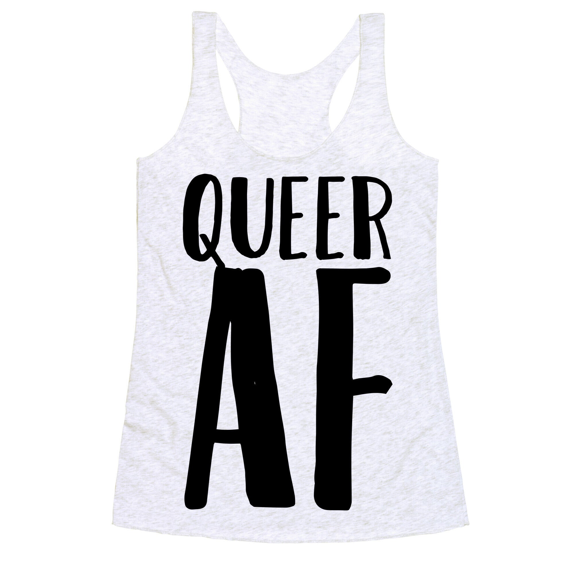 Queer AF Racerback Tank