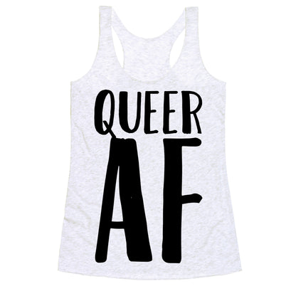Queer AF Racerback Tank