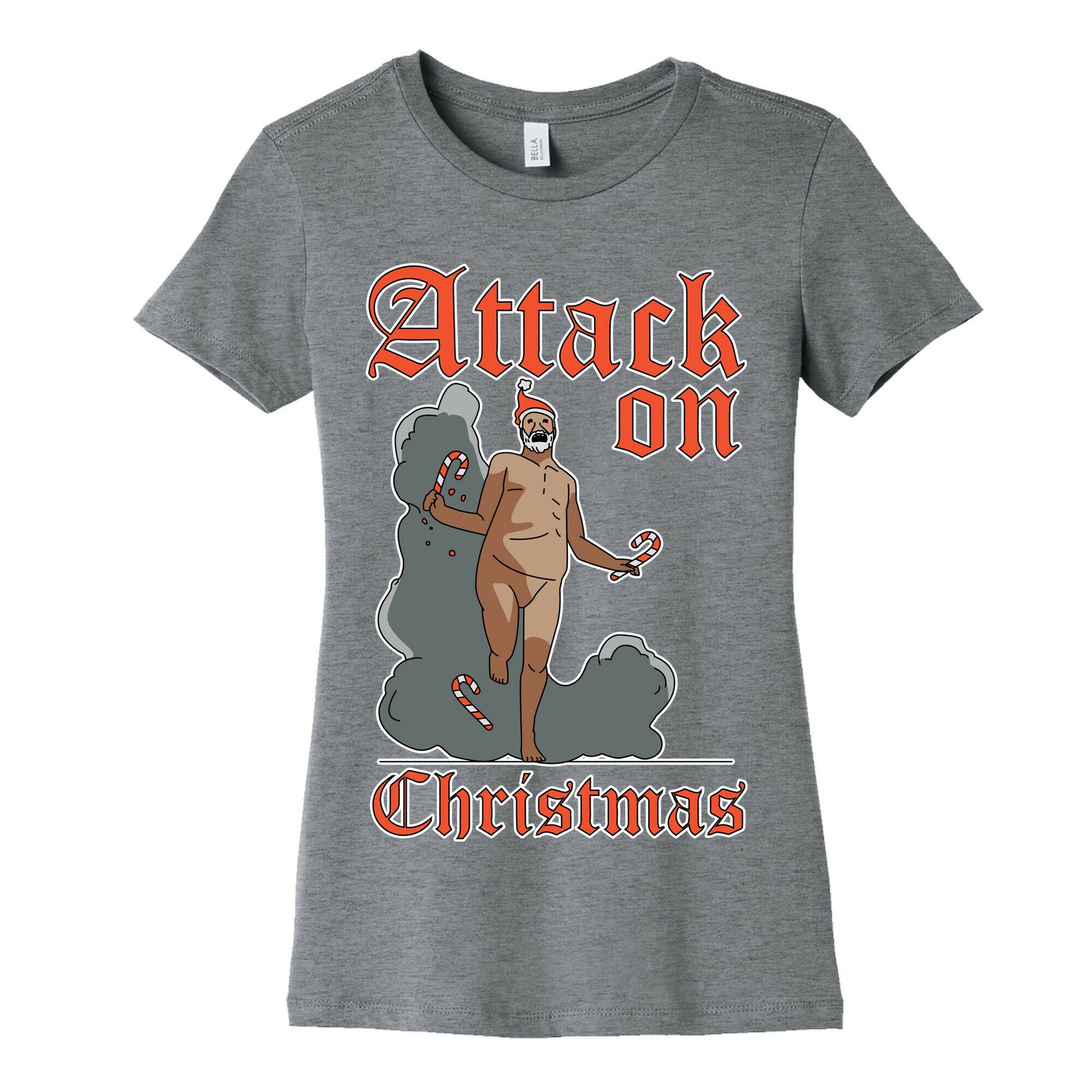 Attack On Christmas Women's Cotton Tee