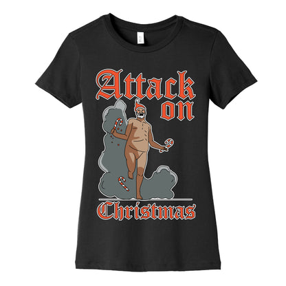 Attack On Christmas Women's Cotton Tee