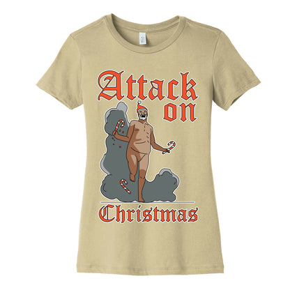 Attack On Christmas Women's Cotton Tee