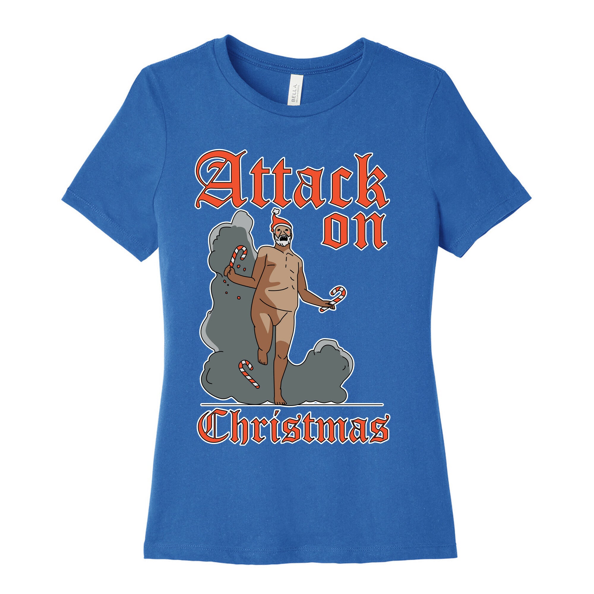 Attack On Christmas Women's Cotton Tee