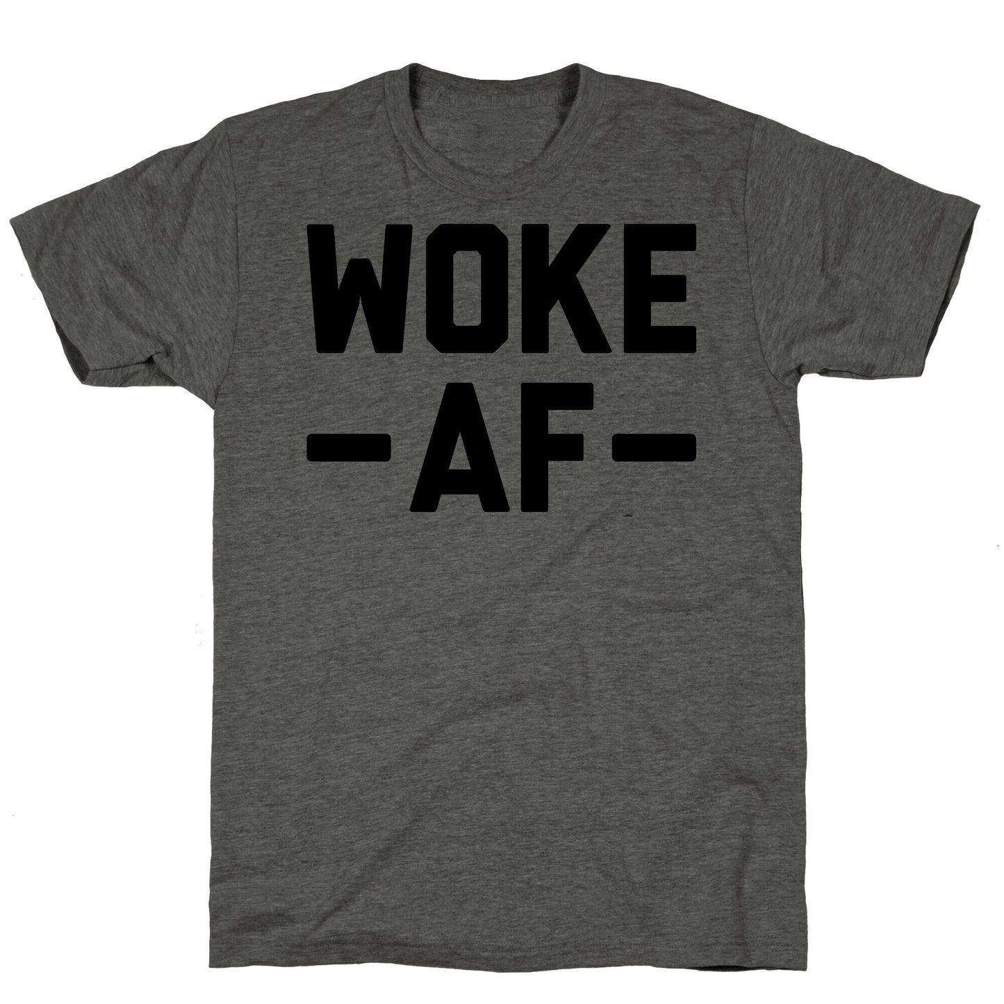 WOKE AF Unisex Triblend Tee