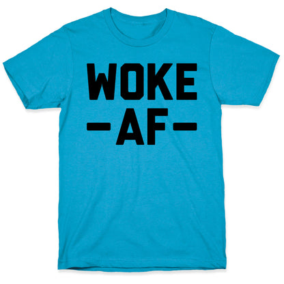WOKE AF Unisex Triblend Tee