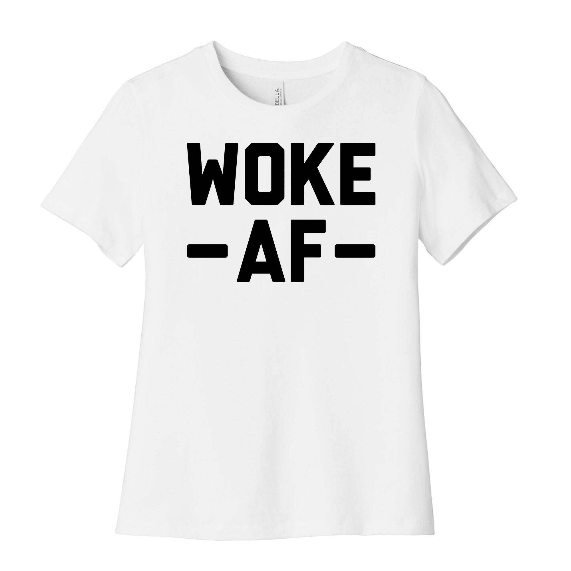 WOKE AF Women's Cotton Tee