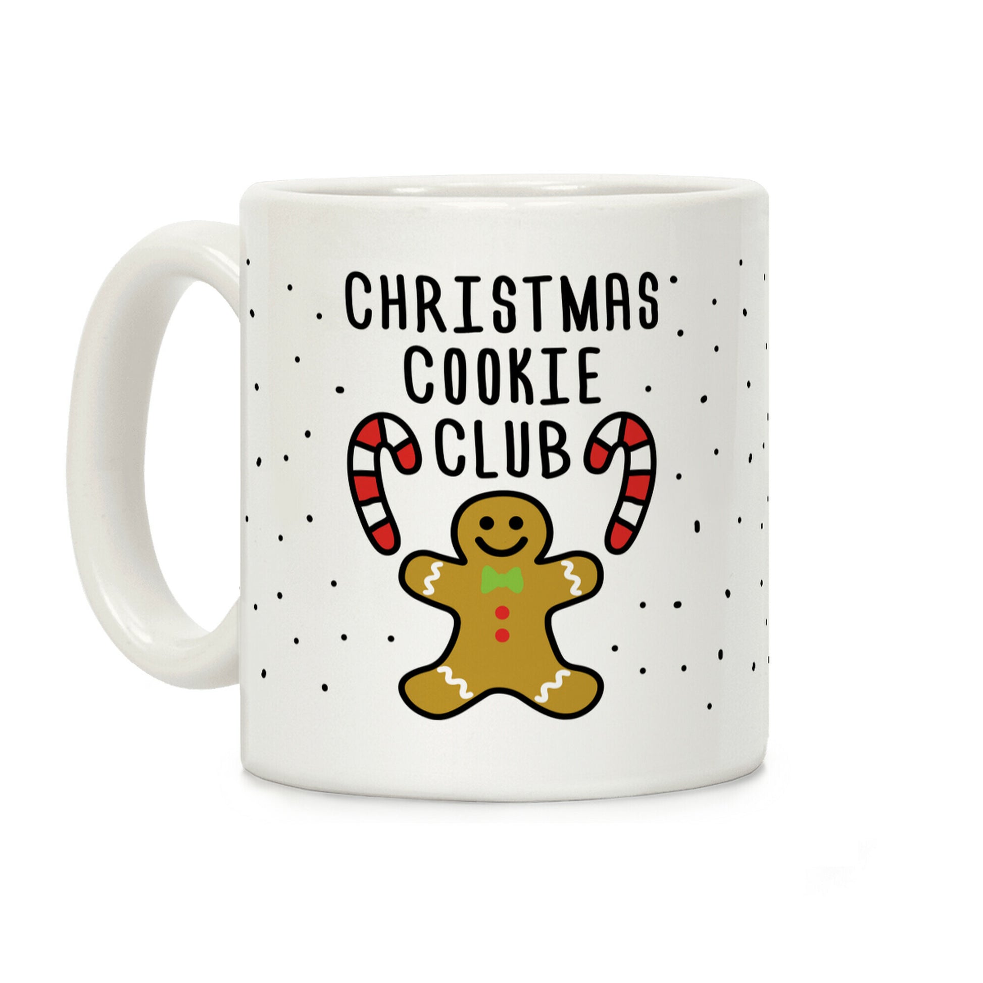 Christmas Cookie Club Coffee Mug