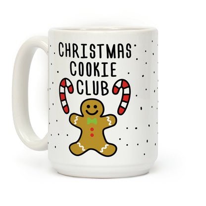 Christmas Cookie Club Coffee Mug