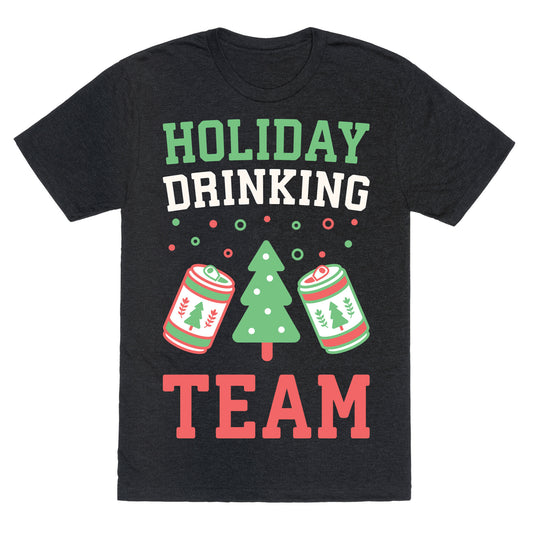 Holiday Drinking Team Unisex Triblend Tee