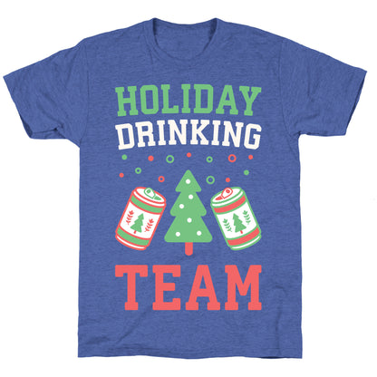 Holiday Drinking Team Unisex Triblend Tee