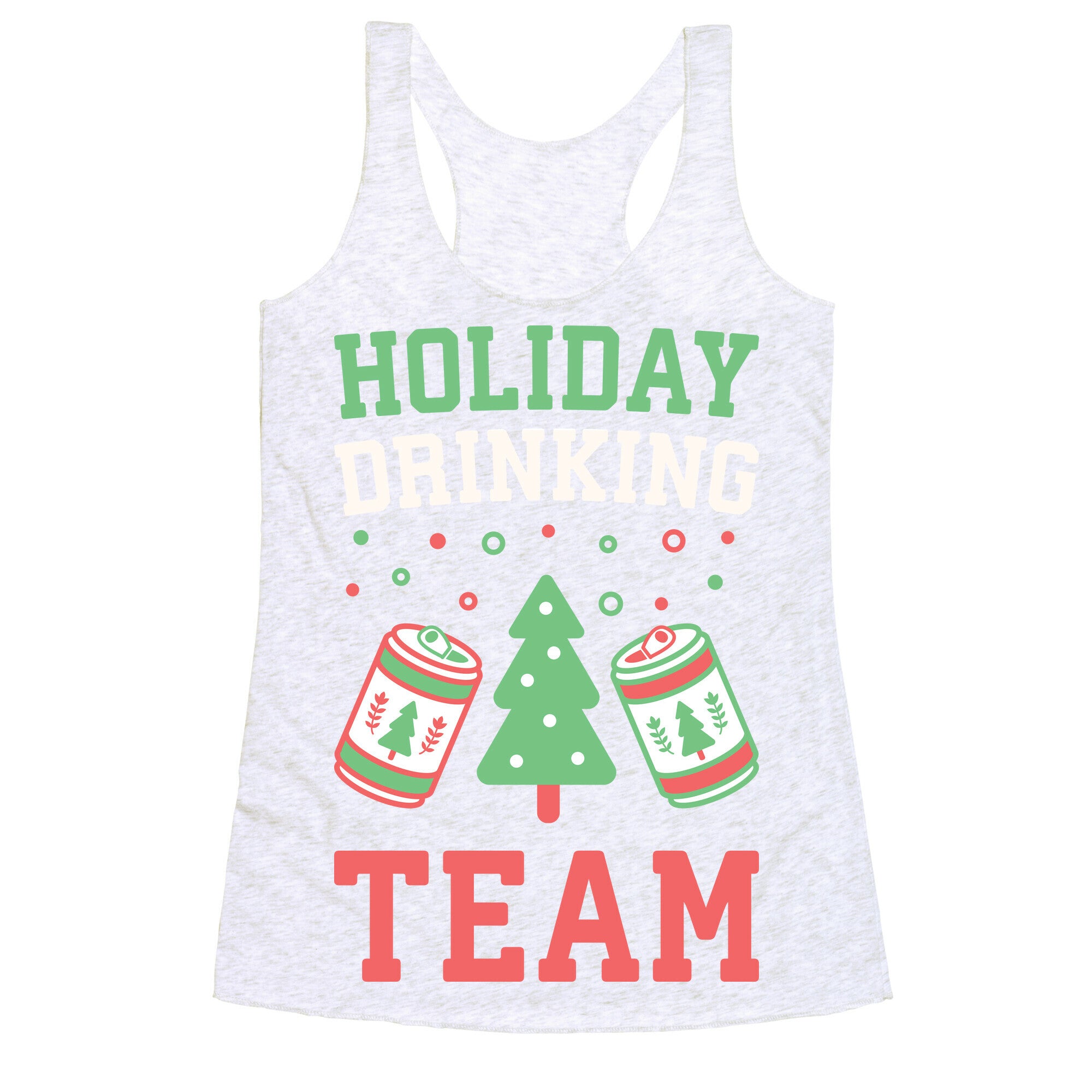 Holiday Drinking Team Racerback Tank