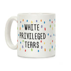 White Privileged Tears Coffee Mug