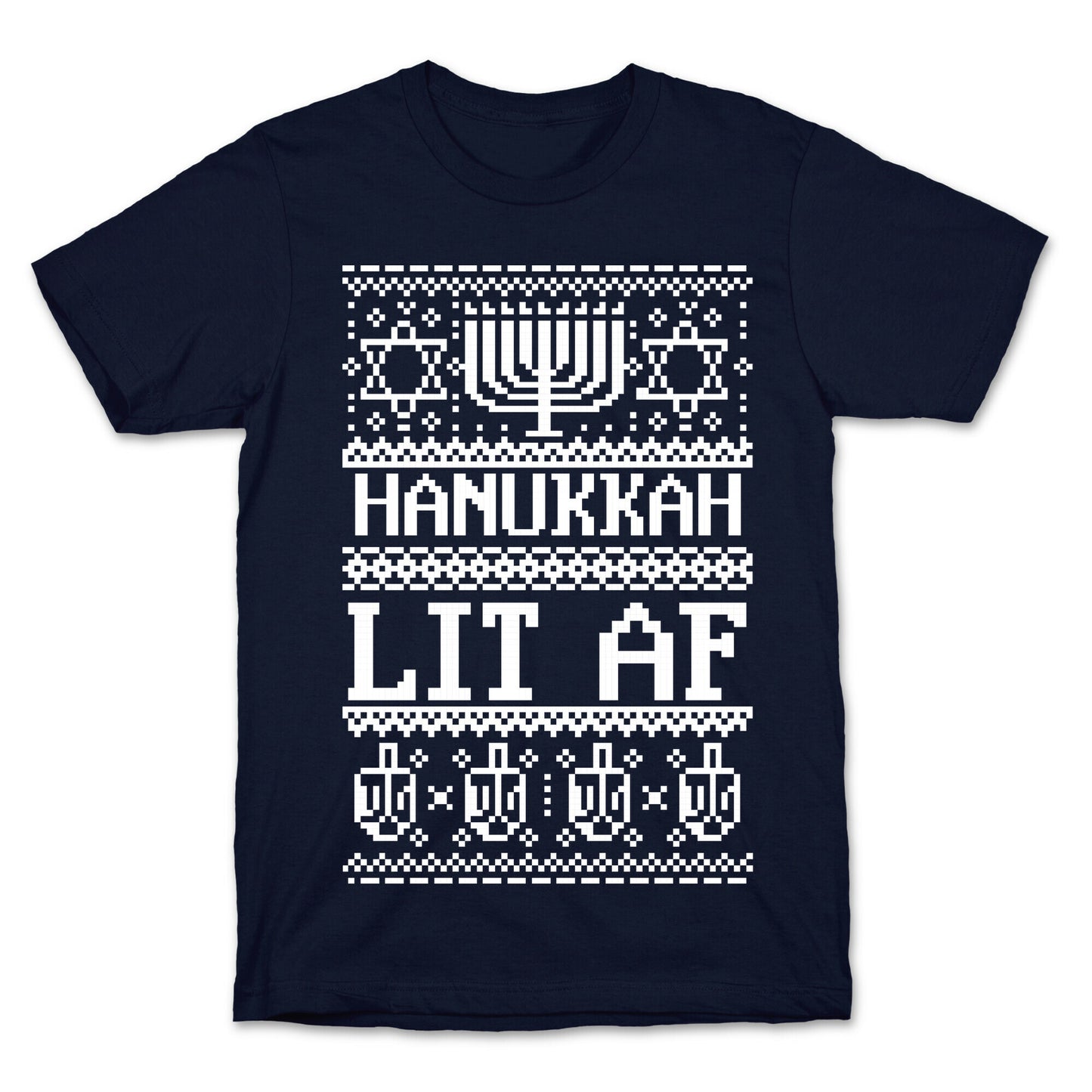 Hanukkah Lit AF T-Shirt