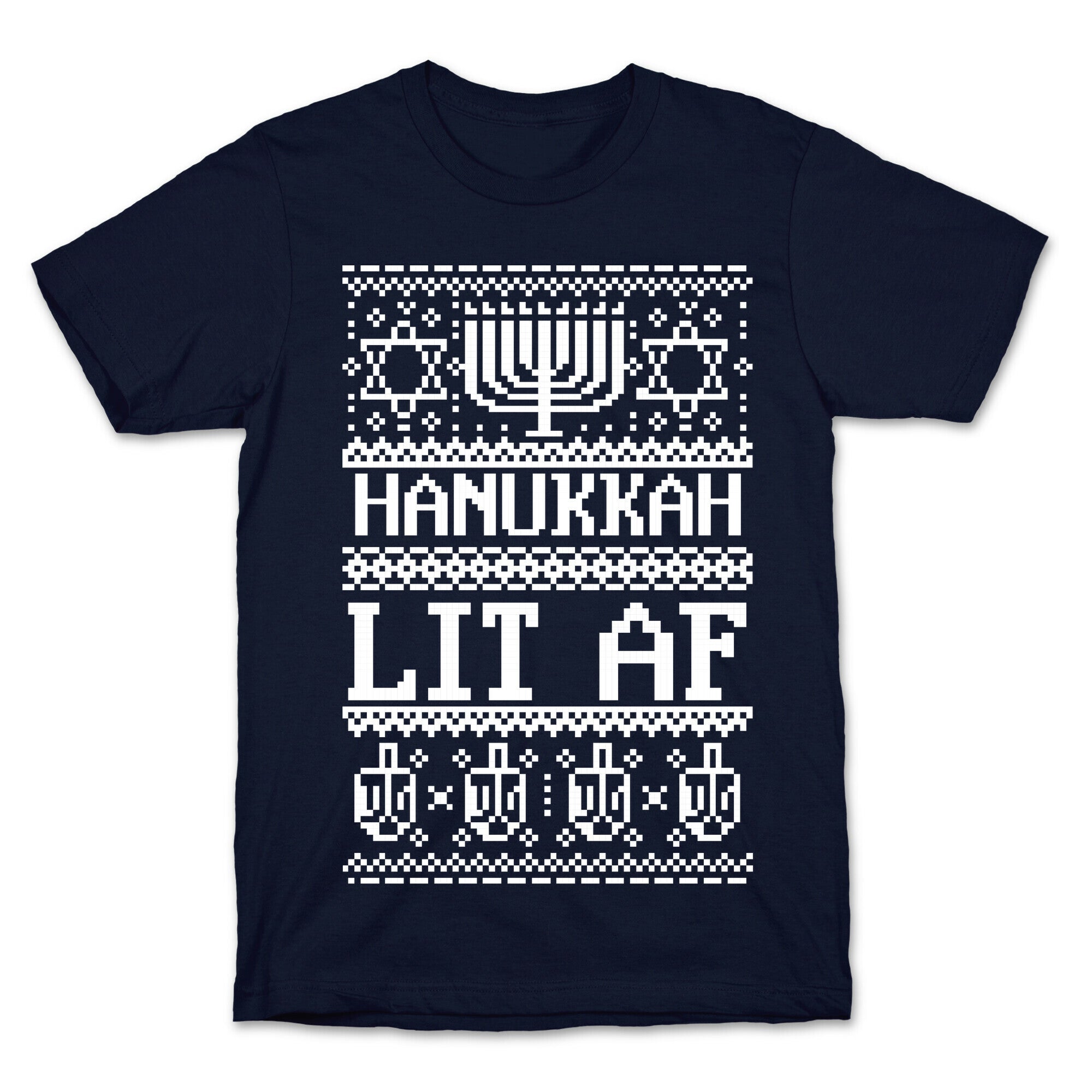 Hanukkah Lit AF T-Shirt