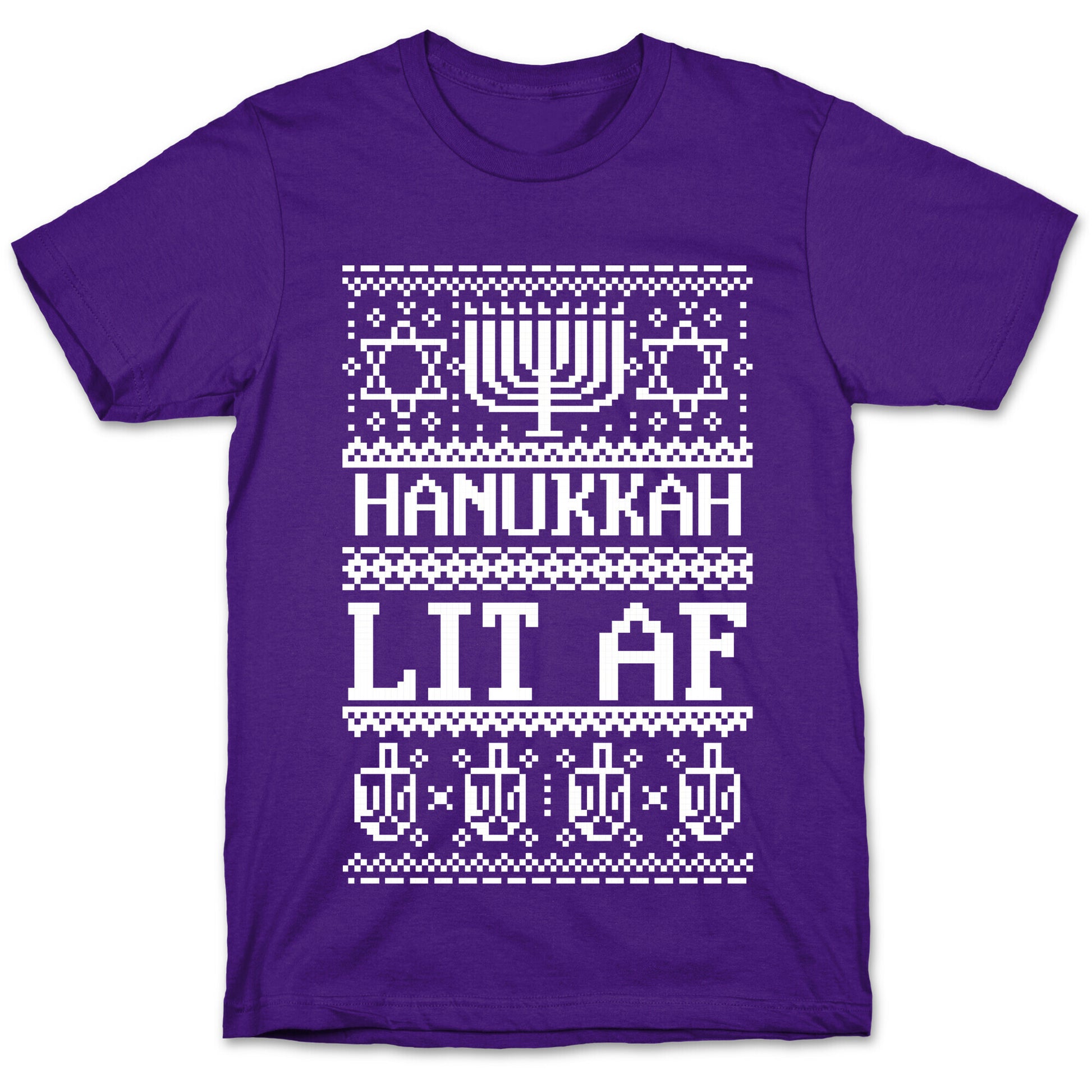 Hanukkah Lit AF T-Shirt