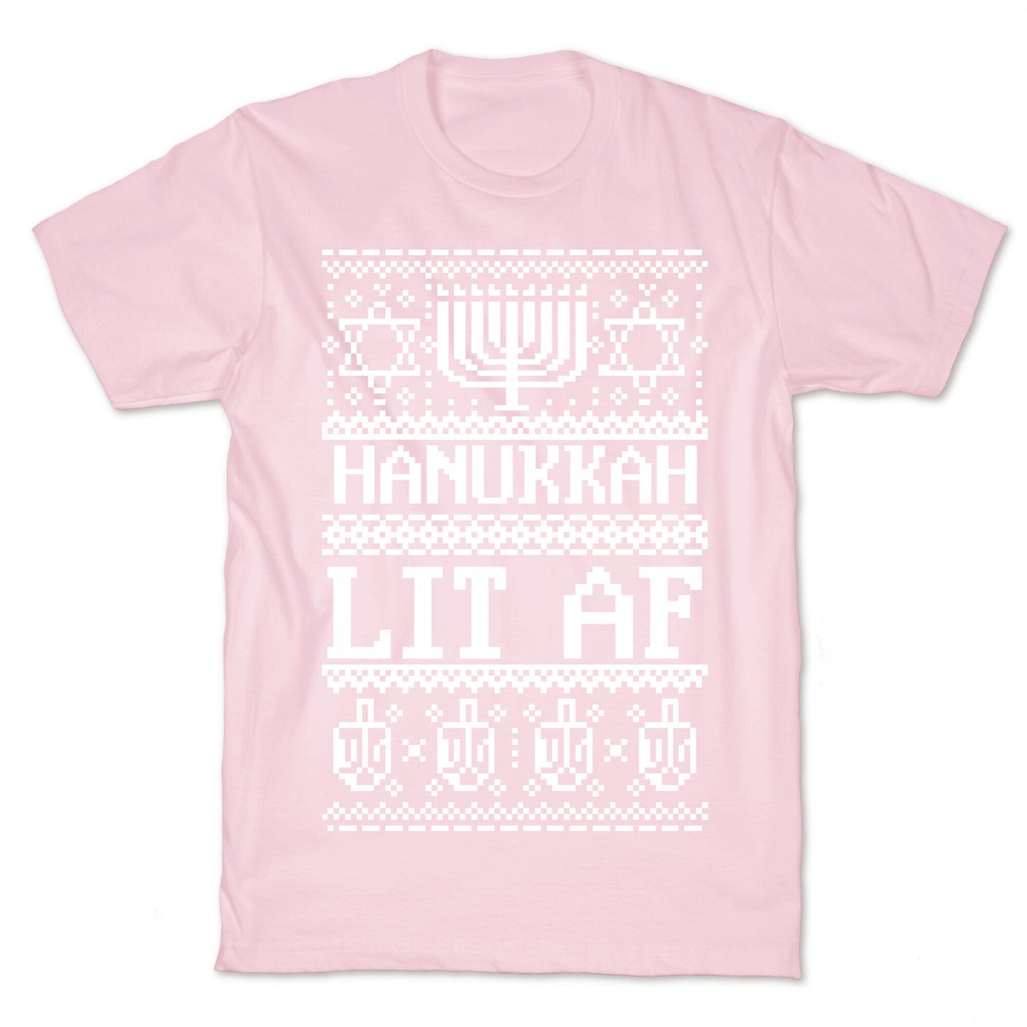 Hanukkah Lit AF T-Shirt
