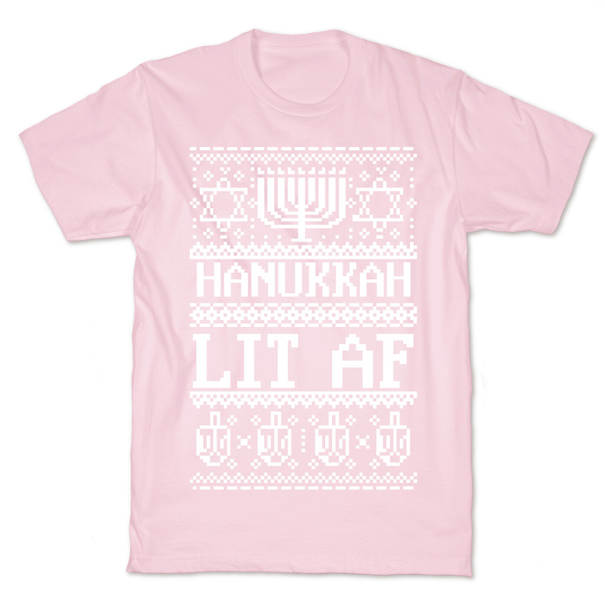 Hanukkah Lit AF T-Shirt