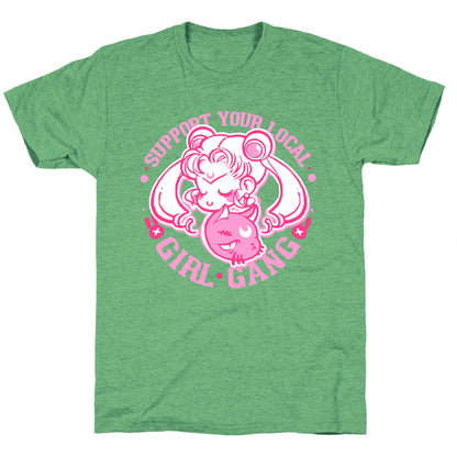 Support Your Local Girl Gang Unisex Triblend Tee