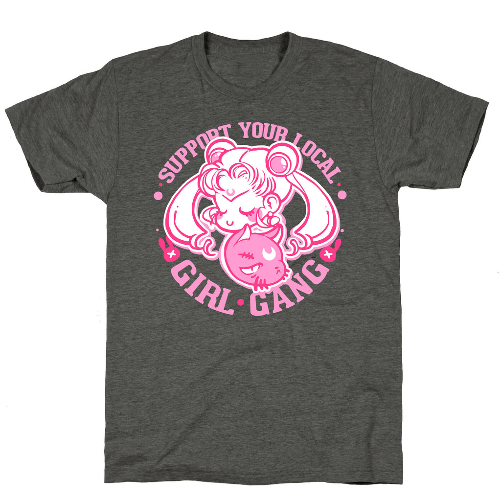 Support Your Local Girl Gang Unisex Triblend Tee