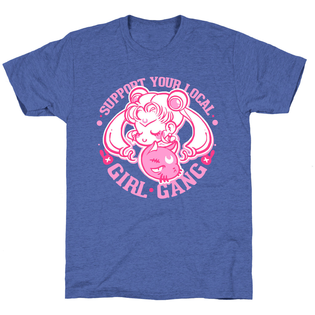 Support Your Local Girl Gang Unisex Triblend Tee