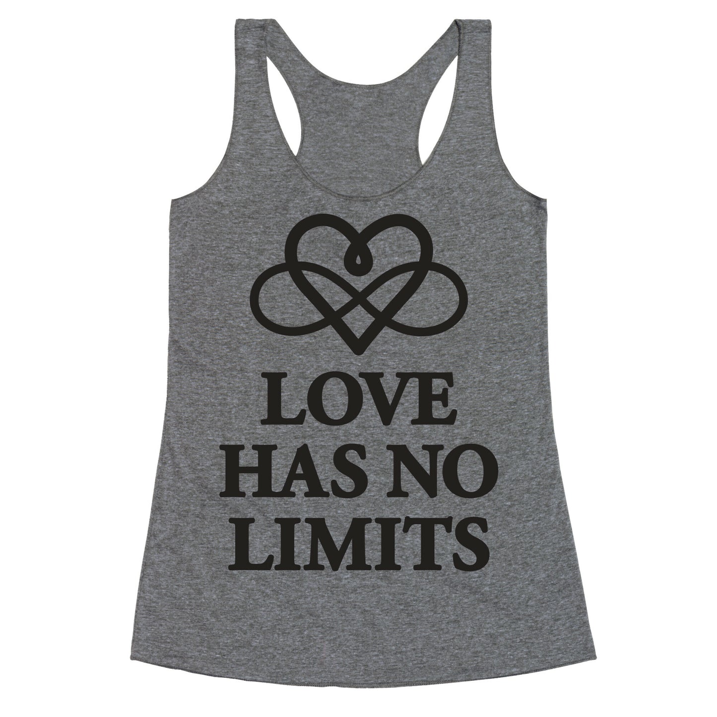 Love Has No Limits  Racerback Tank