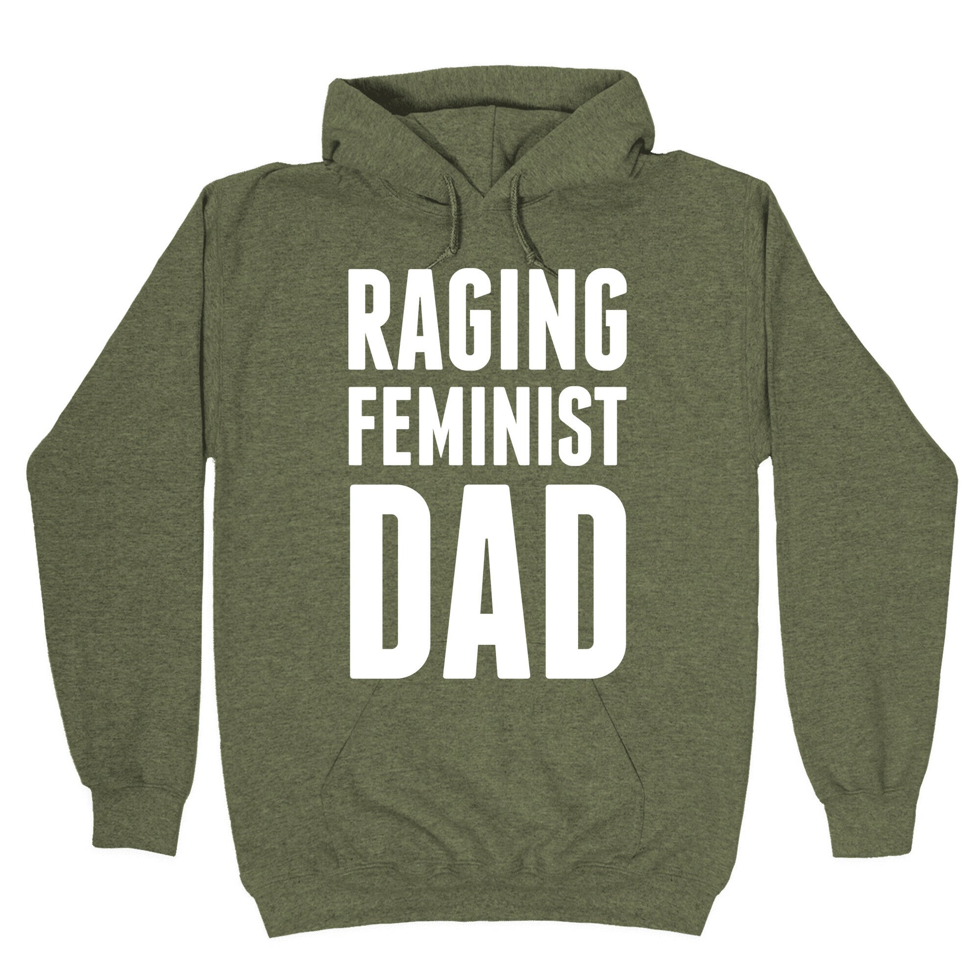 Raging Feminist Dad Hoodie