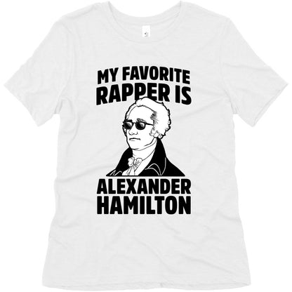 My Favorite Rapper is Alexander Hamilton Women's Triblend Tee